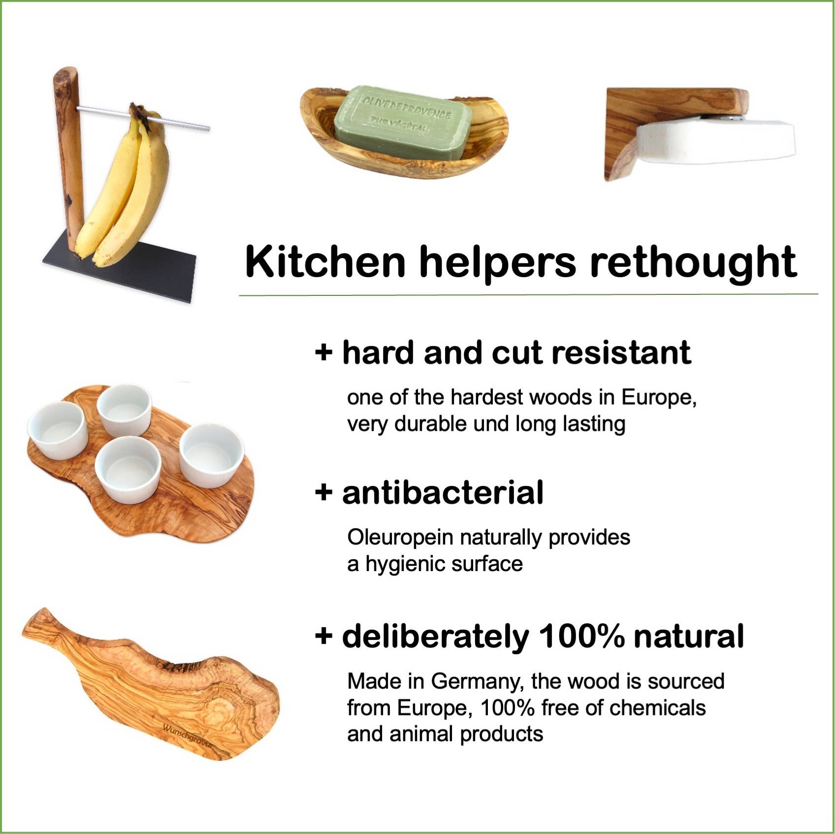 olivenholz-erleben | Reislöffel aus Olivenholz | gefertigt in Deutschland