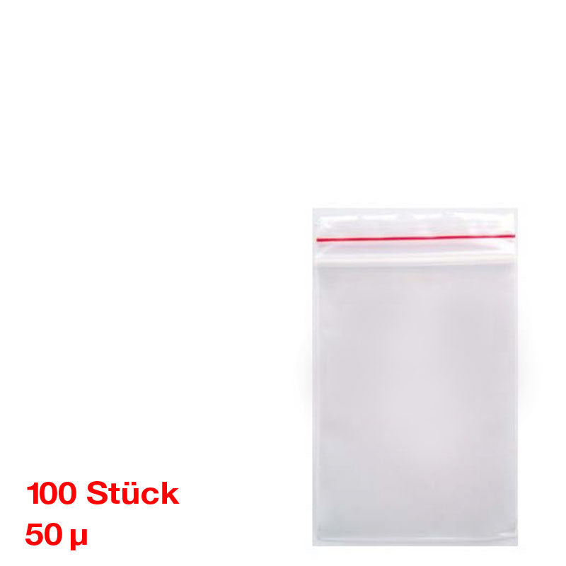 100 Stk. 30×30mm Druckverschlussbeutel MINI-GRIP TopGrip Zip-Beutel Vorratsbeutel Beutel Verpackung TRANSPARENT