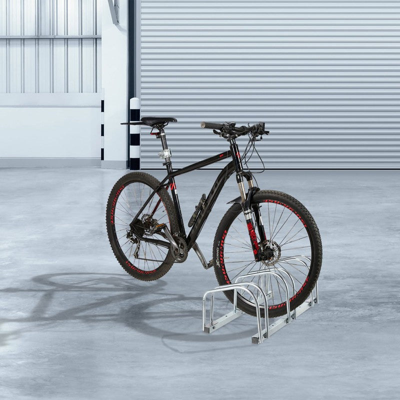 3-er VELOSTÄNDER verzinkt Fahrradständer bis 6 cm Reifenbreite