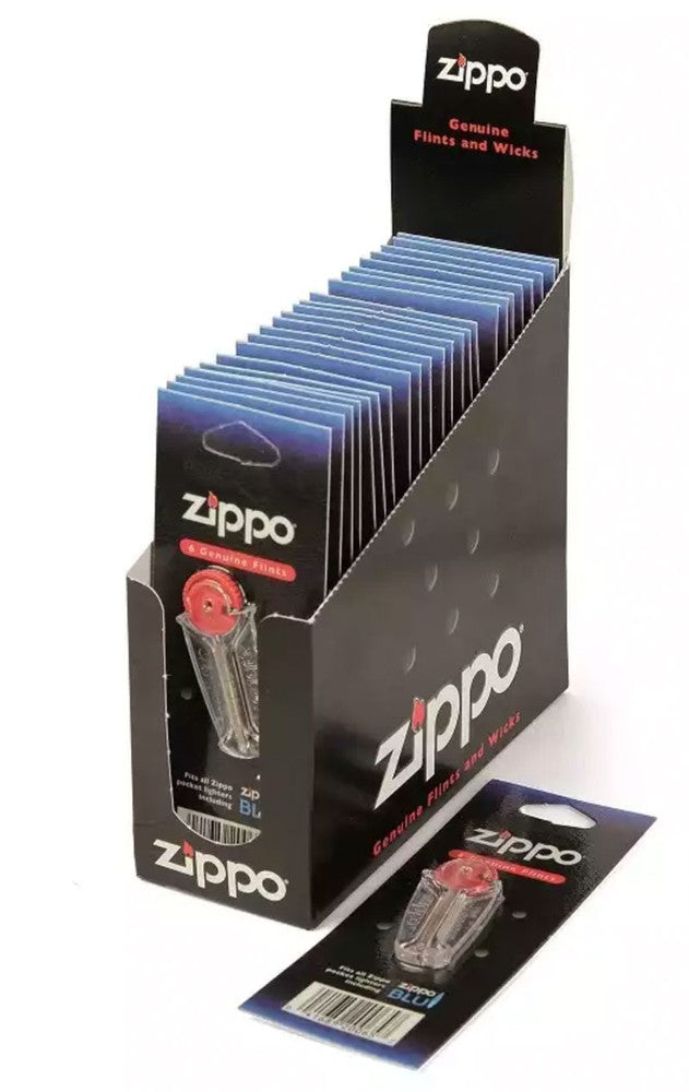 6 ZIPPO FEUERSTEINE für Feuerzeuge