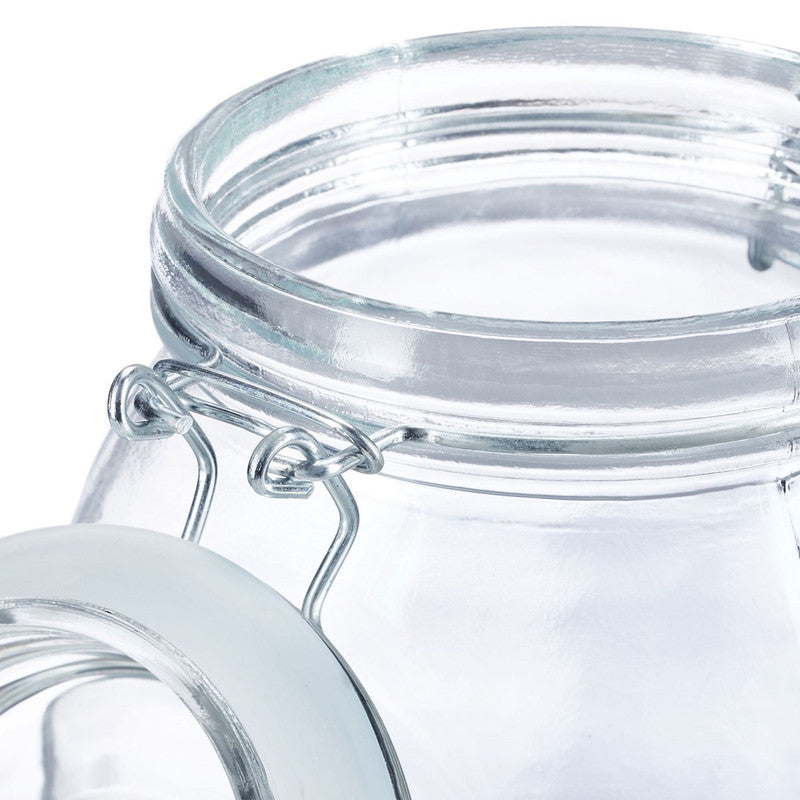 6er-Set 500ml EINMACHGLÄSER Einmachglas Glas mit Bügelverschluss