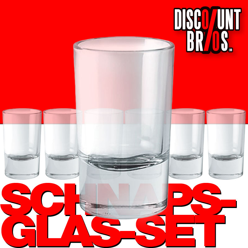 6er-Set Schnapsgläser SCHNAPSGLAS Shotglas 43ml von BORGONOVO