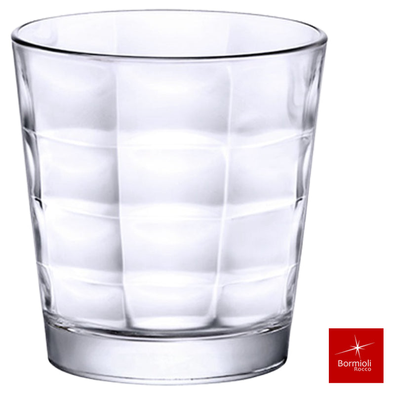 6er-Set Trinkgläser Glas TRINKGLAS Bormioli Rocco – CUBE 6×245ml
