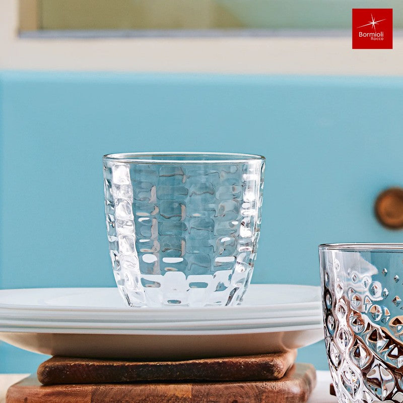 6er-Set Trinkgläser Glas TRINKGLAS Bormioli Rocco – MAT 6×390ml