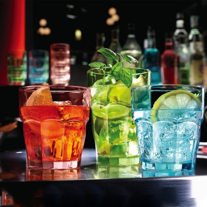 6er-Set Trinkgläser Glas TRINKGLAS Bormioli Rocco – Rock Bar 6×47cl