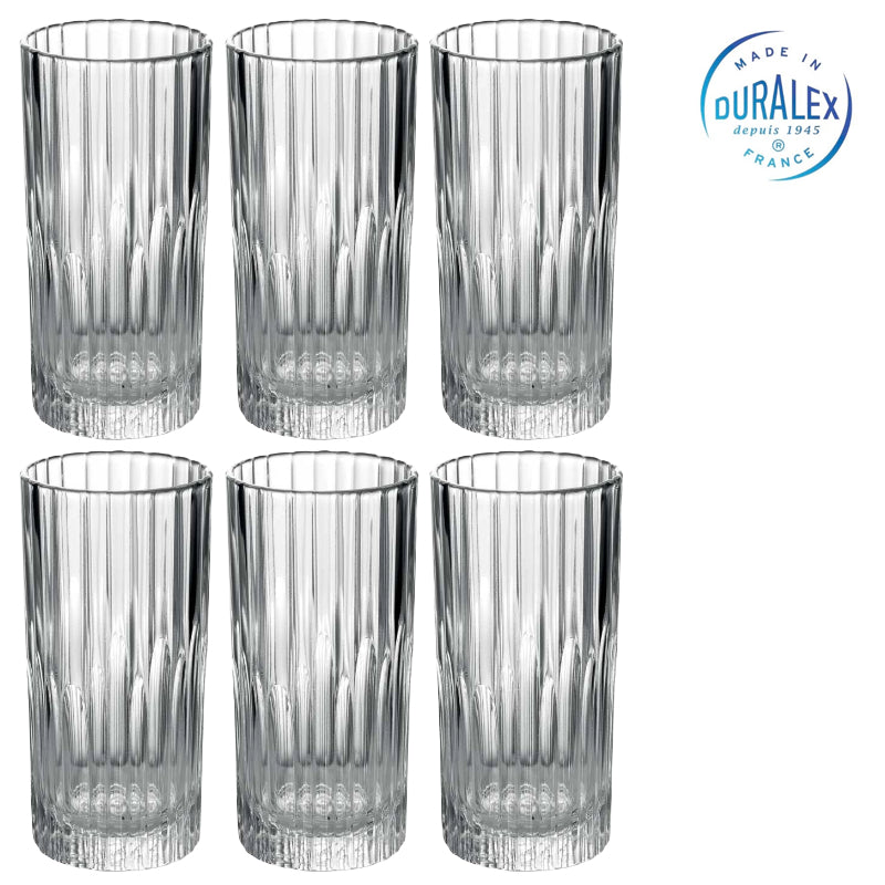 6er-Set Trinkgläser Glas TRINKGLAS Duralex Manhattan LONGDRINK 6×30cl