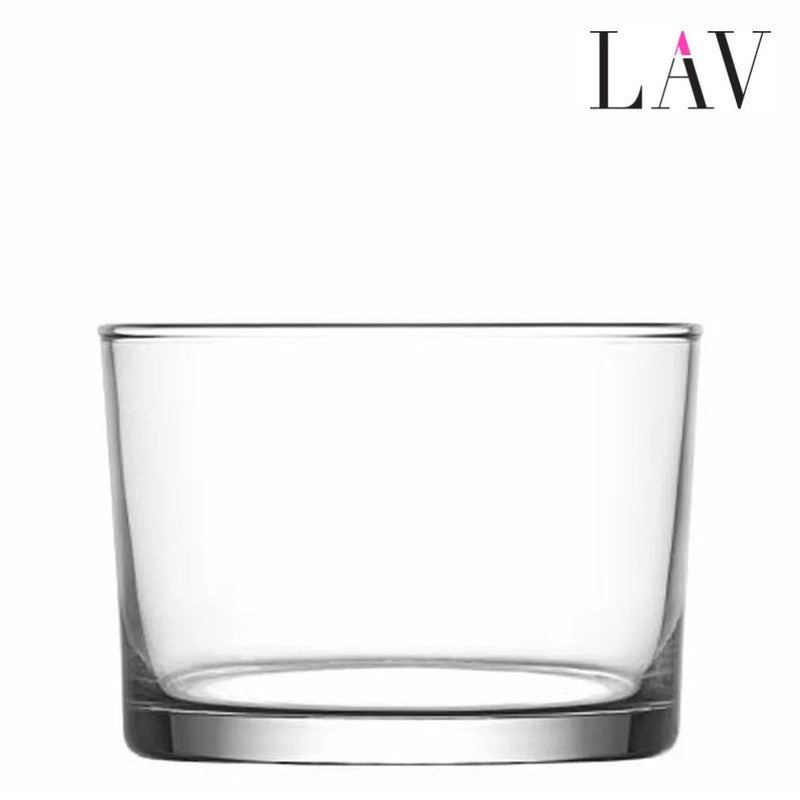 6er-Set Bodega Gläserset TRINKGLAS Glas Trinkgläser Gläser Wassergläser Whiskygläser von LAV 240ml