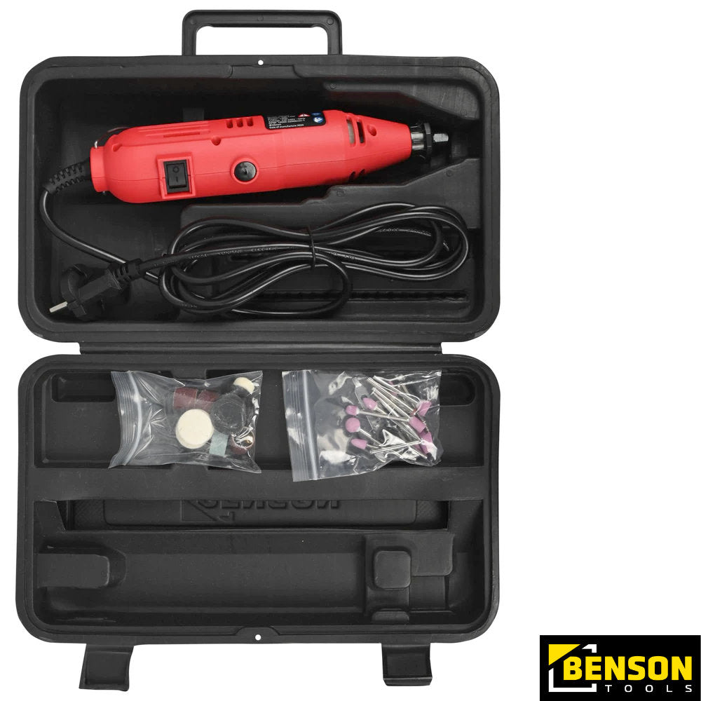 BENSON Multi Schleifer MULTI TOOL 135W mit 41 Zubehörteilen im Koffer