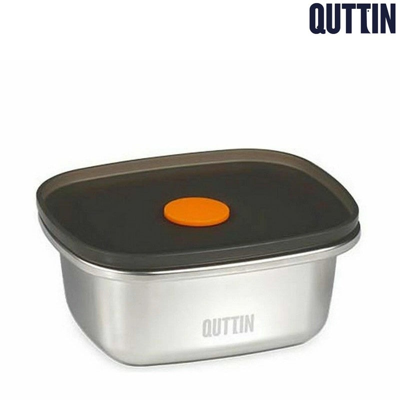 Quttin Edelstahl LUNCHBOX Vorratsdose mit Vakuumverschluss 250ml