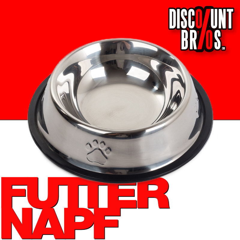 Futternapf FRESSNAPF aus Edelstahl für kleine Hunde und Katzen 0,15l