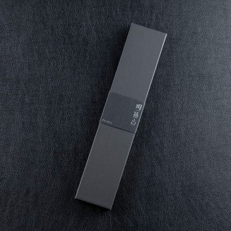 KAI SEKISOROKU Gyuto Messer Fleischmesser mit Damaststahl-Klinge (180 mm) und Holzgriff SCHWARZBRAUN