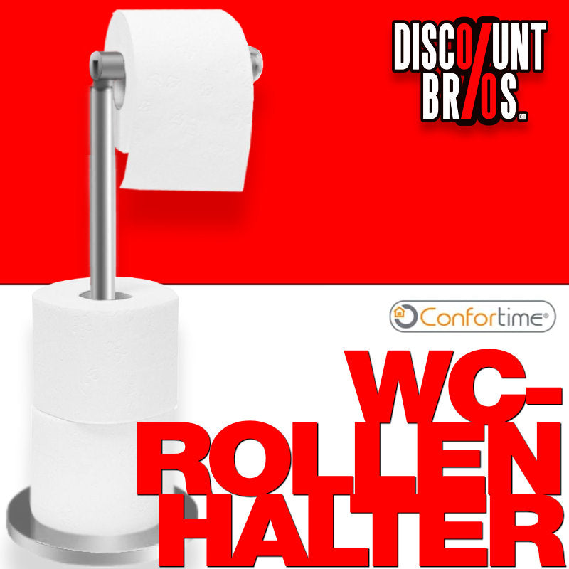 Toilettenpapierhalter Edelstahl WC-PAPIER-HALTER von Confortime