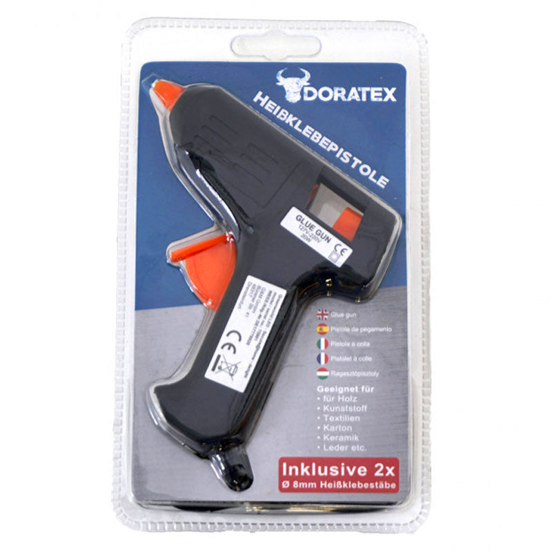 Heissleimpistole MINI HEISS-KLEBEPISTOLE bis 8mm Heissklebegerät mit Klebesticks