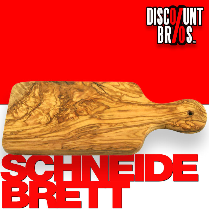 olivenholz-erleben | Schneidebrett Kräuterbrett ca. 23 cm | gefertigt in Deutschland