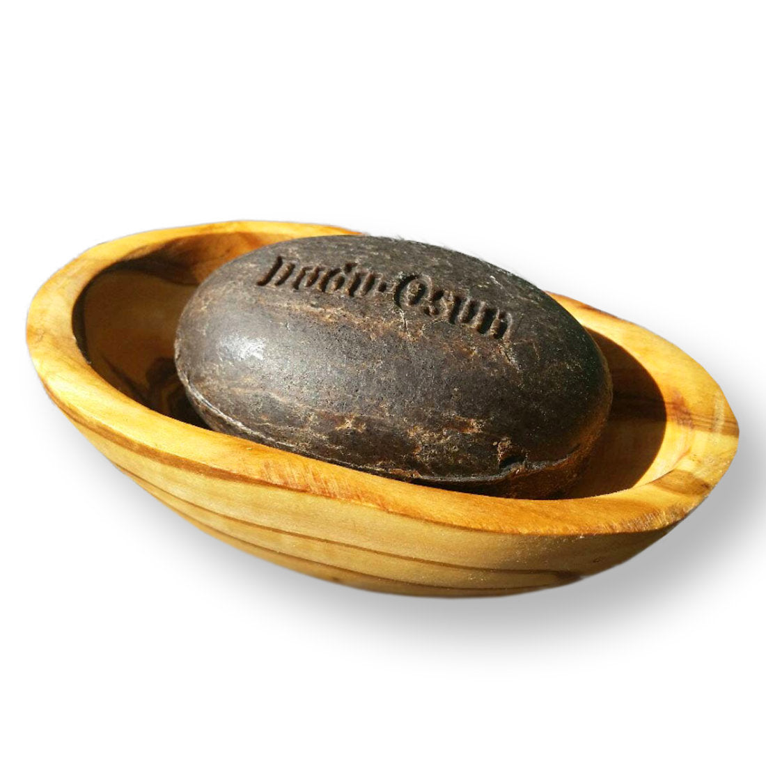 olivenholz-erleben | Seifenschale RAINBOW oval gross, ca. 14 – 16 cm | gefertigt in Deutschland