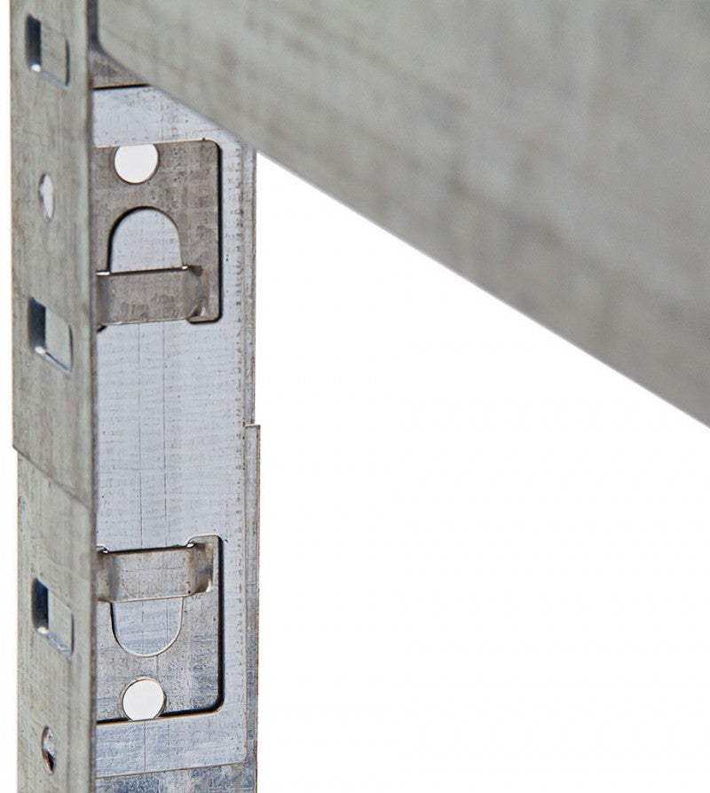 5er-Set L • 180x90x40 cm Lagerregal SCHWERLASTREGAL Steckregal Gestell Regal mit 5 Böden