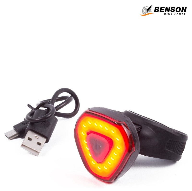 Rücklicht Rot LED VELOLICHT 18 LED wiederaufladbare Fahrrad Rückleuchte ROT