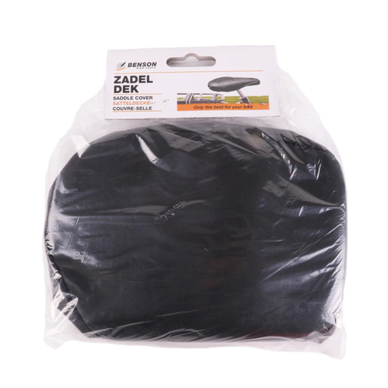 Velo Fahrrad SATTELBEZUG Regen-Sattelüberzug für Fahrradsattel SCHWARZ