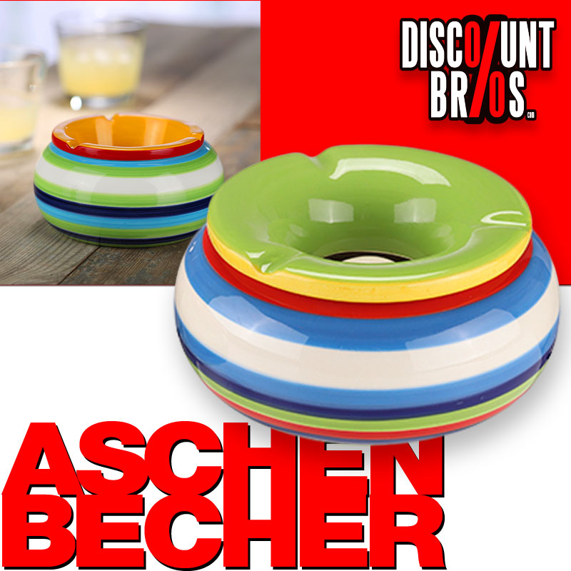 Aschenbecher STURM-ASCHENBECHER aus Keramik Ø13,5cm