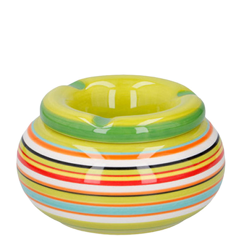 Aschenbecher STURM-ASCHENBECHER aus Keramik 2 Ø11cm