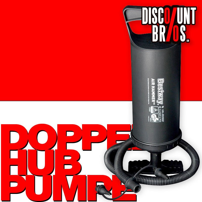 Bestway Pumpe DOPPELHUBPUMPE Luftpumpe Air Hammer klein 1850ccm