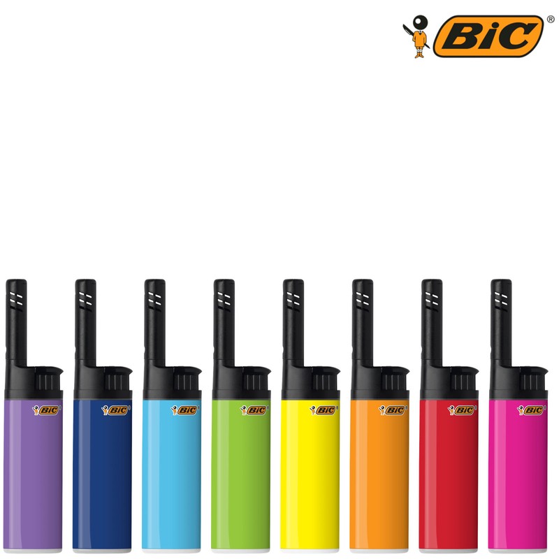 20 Stk. BIC® EZ REACH Feuerzeug MINI STABFEUERZEUG