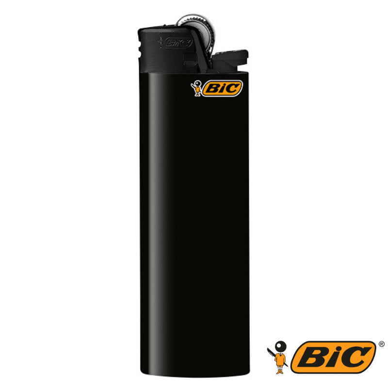 BIC® Einwegfeuerzeug MAXI FEUERZEUG Reibrad "All Black" SCHWARZ