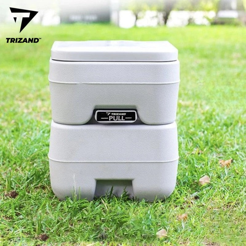 Mobile Campingtoilette TOILETTE mit Spülfunktion, Outdoor WC, Reise WC, Wohnmobil, Bootstoilette, Notfalltoilette