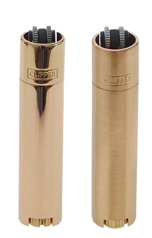 Clipper® METALL FEUERZEUG Mehrwegfeuerzeug ROSE GOLD