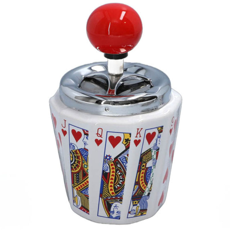 Poker DREH-ASCHENBECHER Jass Aschenbecher Drehaschenbecher Ø9cm