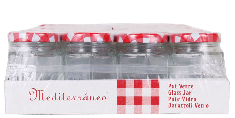 10er-Set 95ml EINMACHGLÄSER Einmachglas Konfitürenglas GLAS SECHSECK