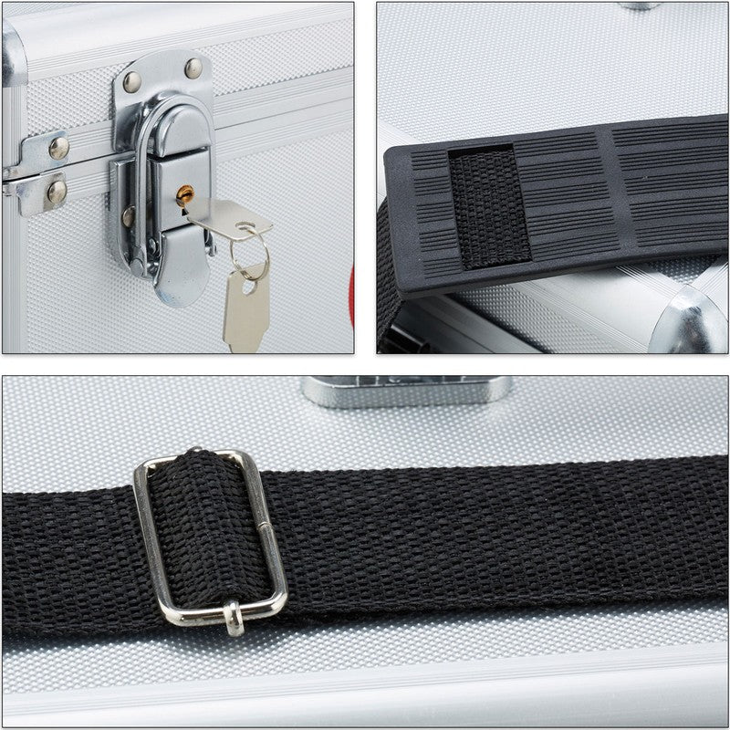 Medizinbox ERSTE HILFE KOFFER Arzneikasten Medizinkasten aus Aluminium