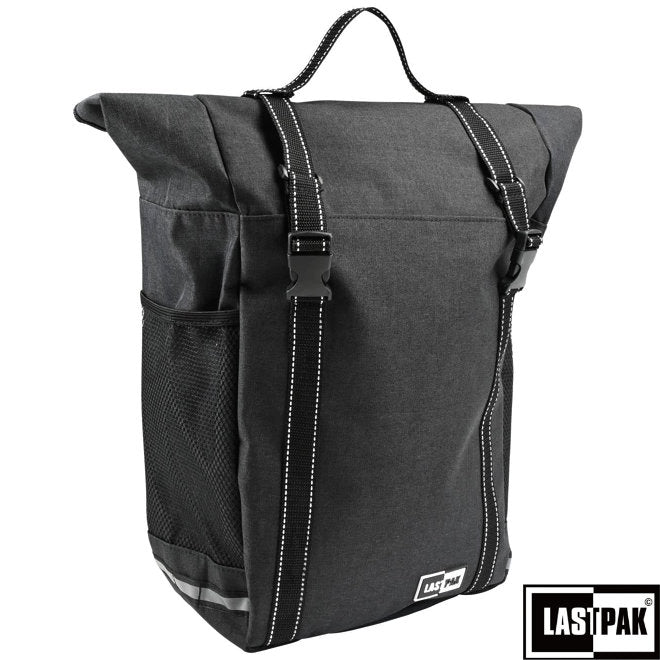 LASTPAK Velo- Fahrrad-GEPÄCKTASCHE Fahrradtasche für Gepäckträger 15l SCHWARZ