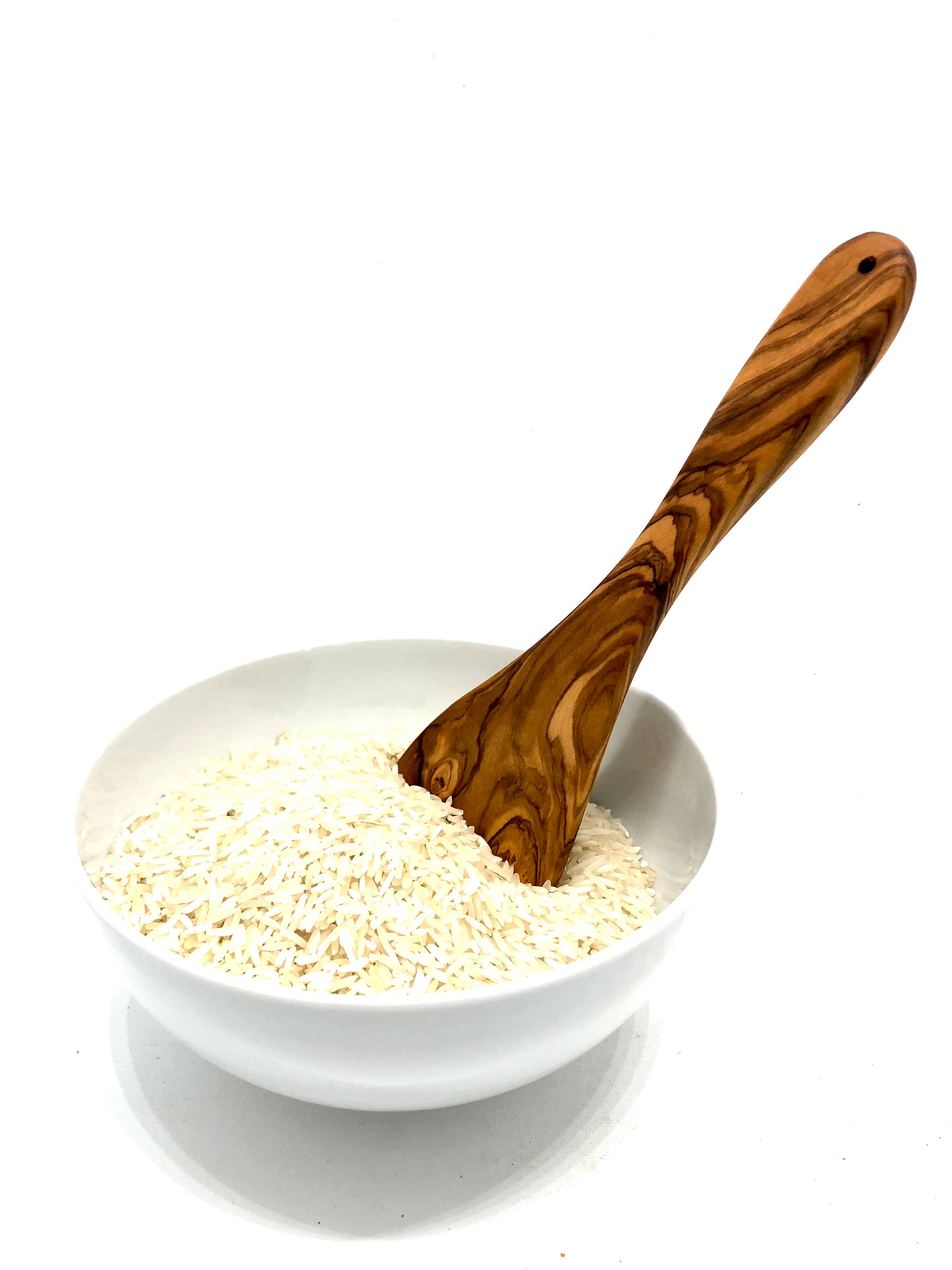 olivenholz-erleben | Reislöffel aus Olivenholz | gefertigt in Deutschland