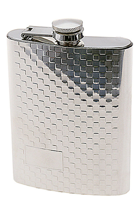 Geschenk-Set FLACHMANN 6-tlg. Chrom KARO 8oz