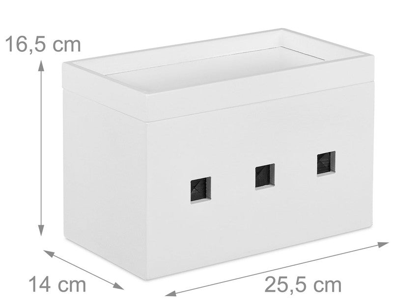 KABELBOX Ladestation Organzier Bambus Holz