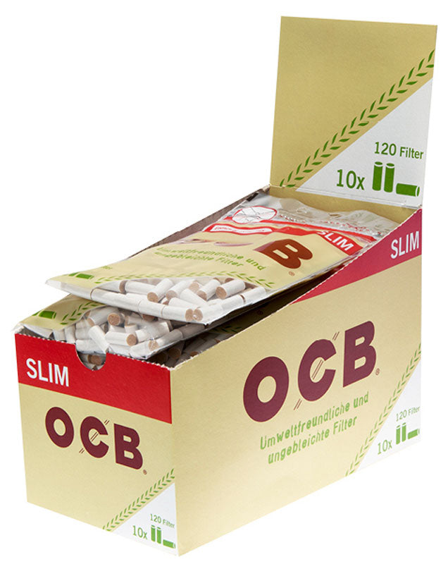 120 Stk. OCB BIO Filter Tips SLIM