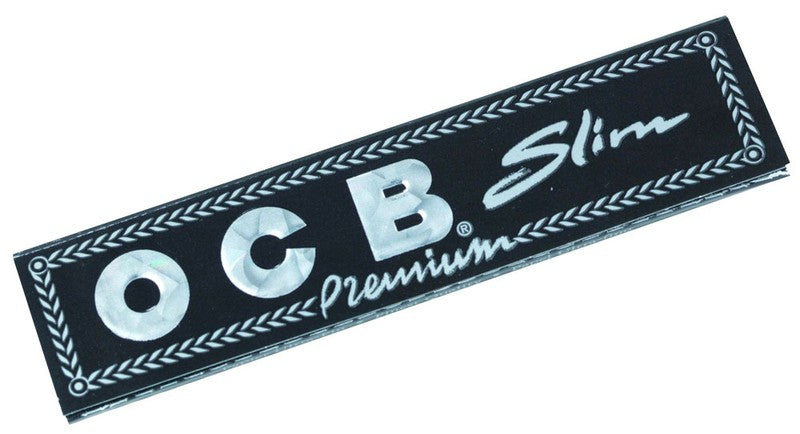 OCB PREMIUM King Size Papers Black Schwarz Zigarettenpapier 32 Blatt 109×44mm