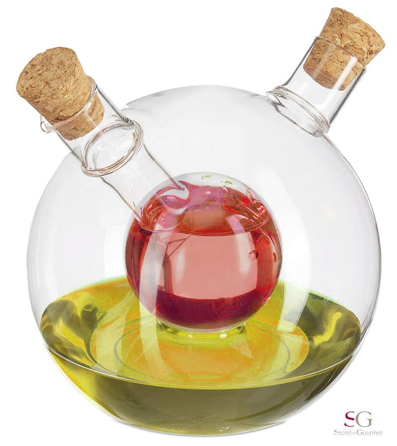 2in1 Öl- und Essigflasche KUGEL von Secret de Gourmet®
