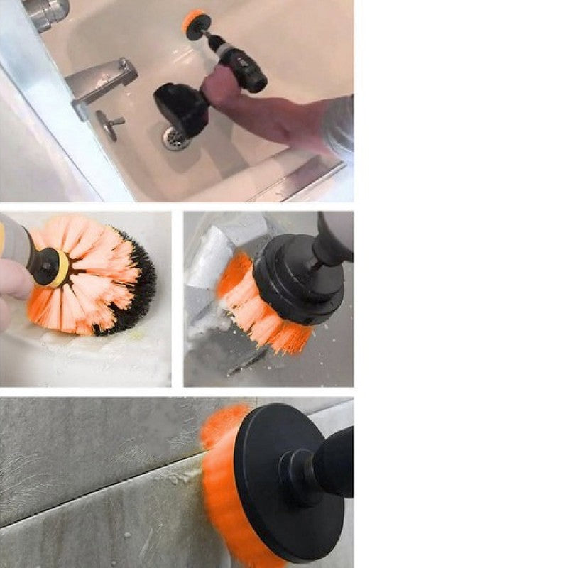 Power-Bürsten-Set REINIGUNGS- + POLIER-SET für Bohrmaschinen + Akkuschrauber 22-tlg.