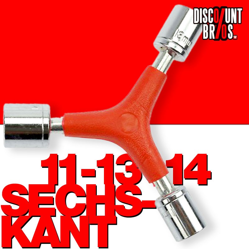 3er Stern Steckschlüssel SECHSKANT 11/13/14