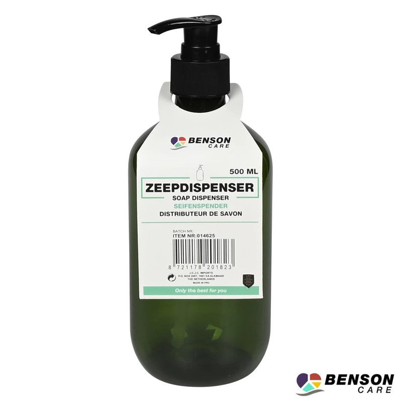 Benson Care SEIFENSPENDER Portionierer Kunststoff GRÜN 500ml