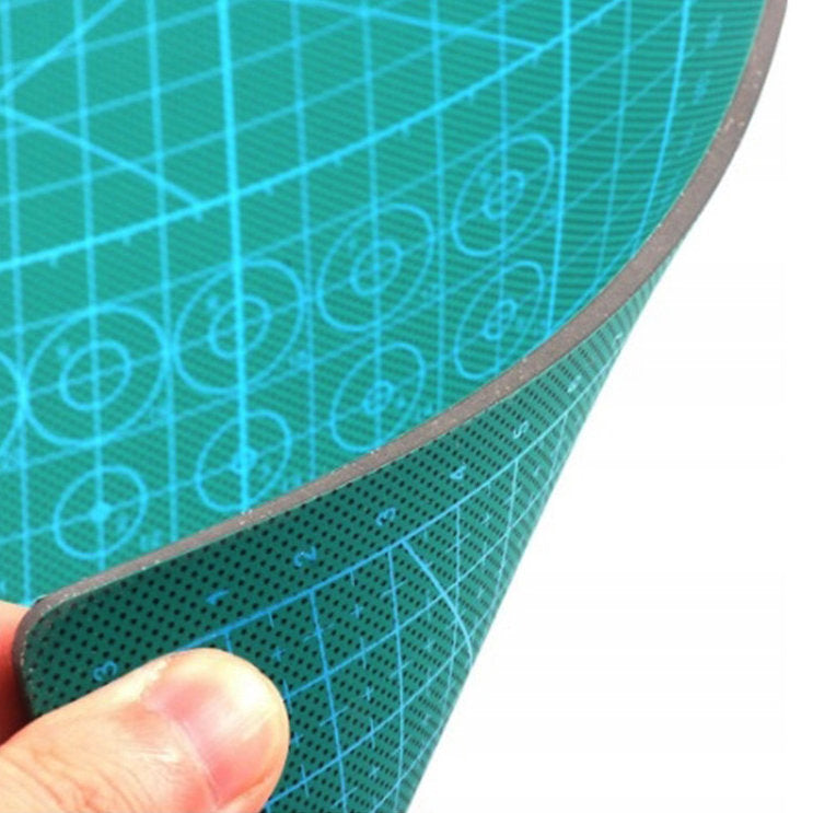 Selbstheilende Schneidematte CUTTING MAT Bastelmatte mit Skala doppelseitig GRÜN A2 45×60cm
