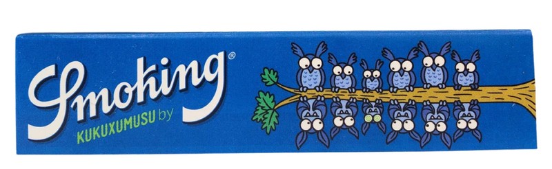 10 × SMOKING kukuxumusu King Size Ultra Fine Papers 33 Blatt Zigarettenpapier 108×44mm