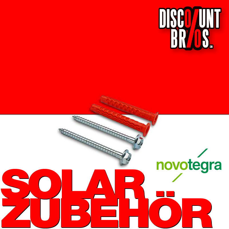 novotegra SOLAR 2 Fassadendübel 10x80 mit Schrauben
