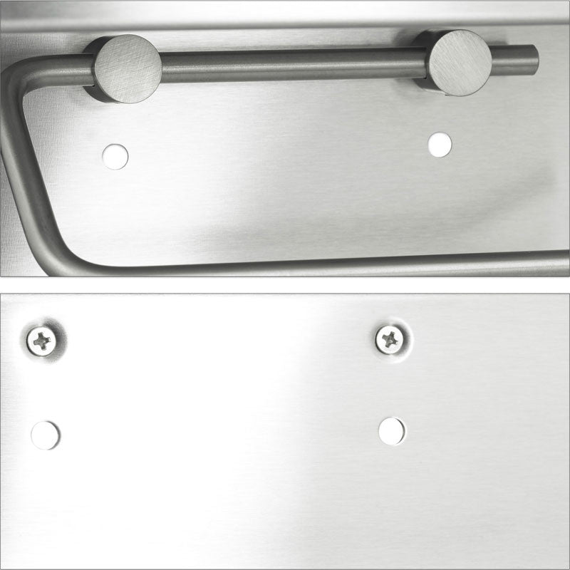 Toilettenpapierhalter WC-PAPIER-HALTER mit Ablage aus Edelstahl