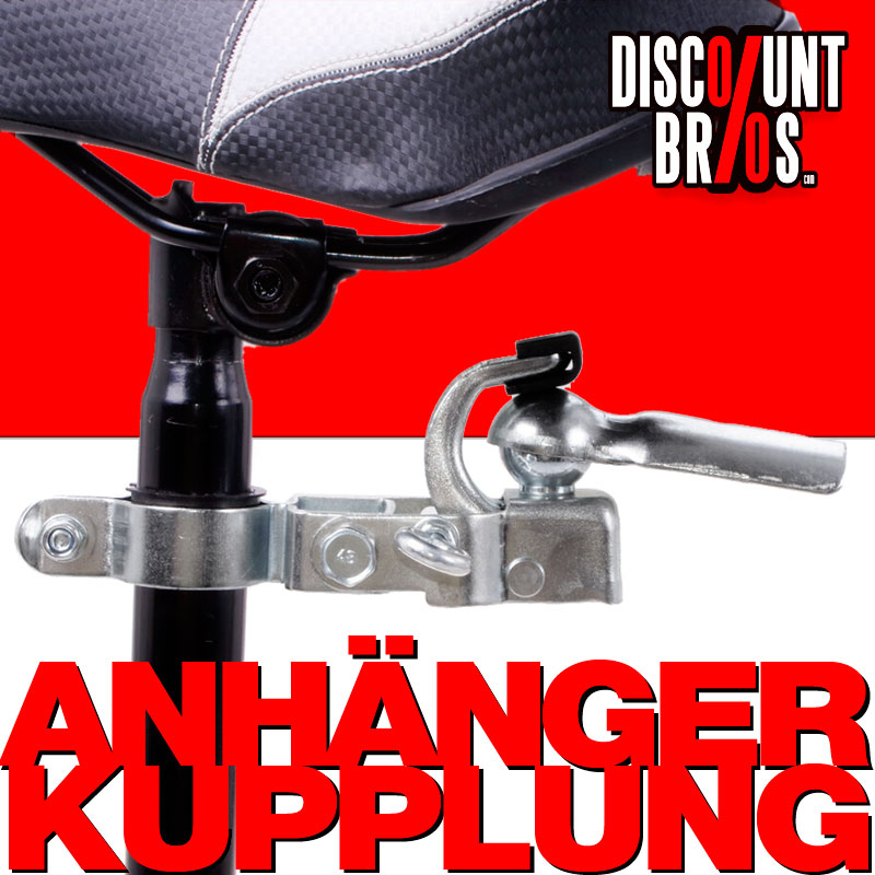 ANHÄNGERKUPPLUNG für Sattelstütze Velo Fahrrad -80kg