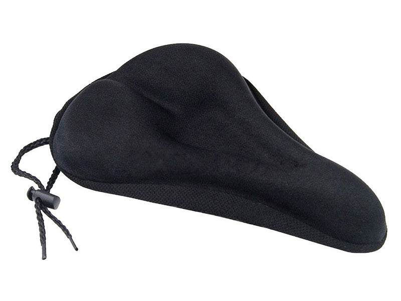 Velo Fahrrad GEL SATTELBEZUG Polsterbezug für Fahrradsattel SCHWARZ