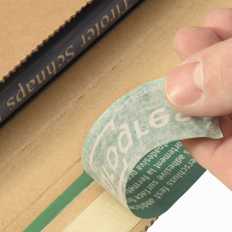 100 Stk. VERSANDTASCHEN aus Karton Vollpappe Braun A5 B5 C5 DIN Lang 25×17,5cm