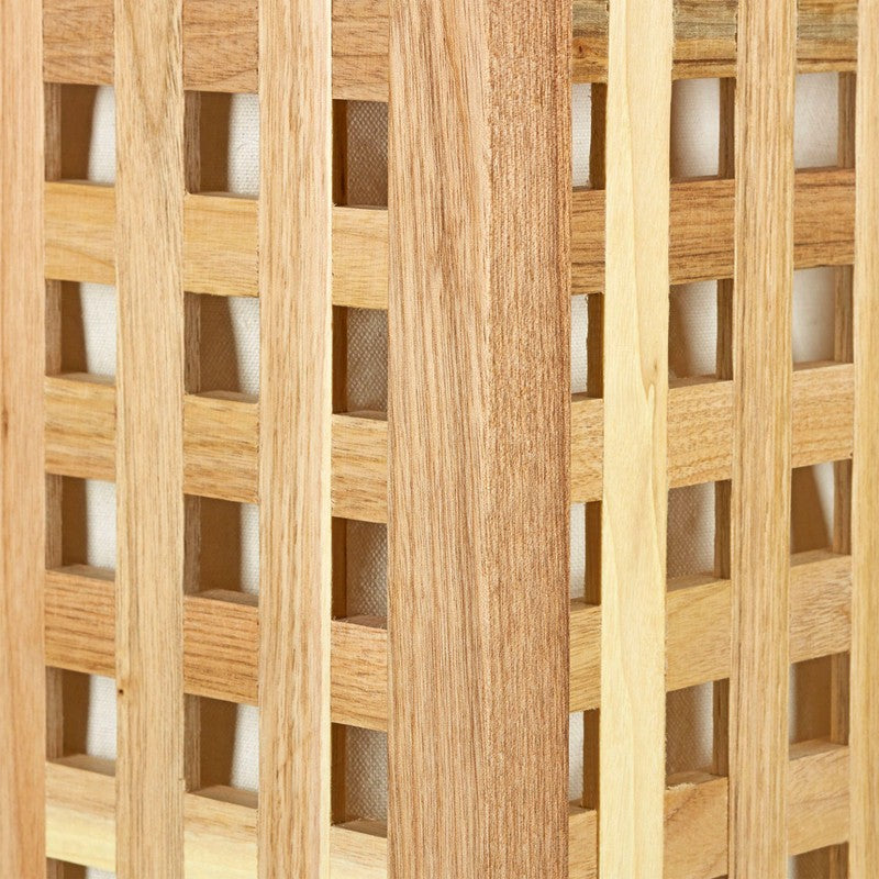 LUXUS Wäschetruhe Wäschebox DOPPEL WÄSCHEKORB Wäschesammler Duo Walnuss